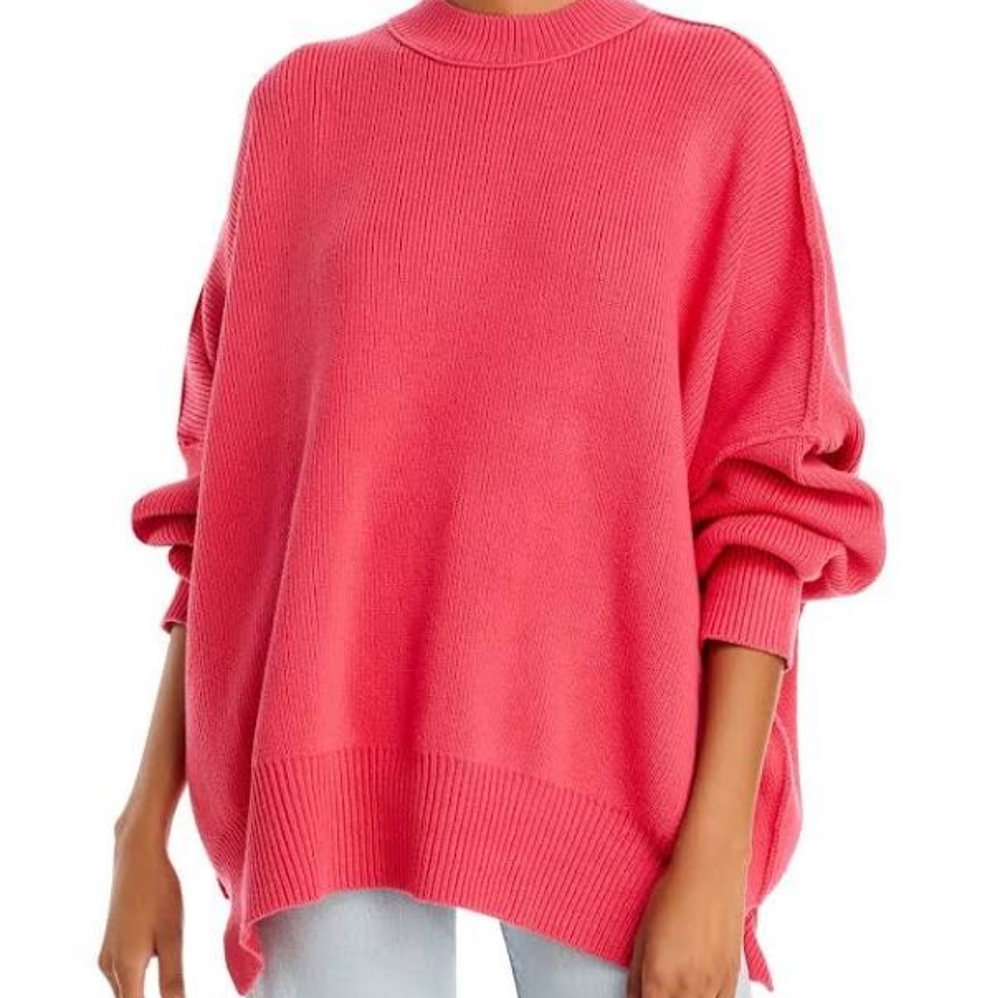 Free People Easy Street Tunic Sweater Medium NWT - Picture 4 of 16